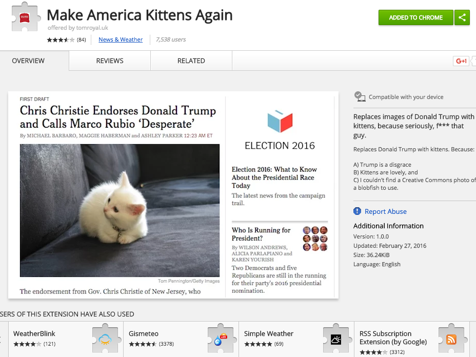 (Make America Kittens Again