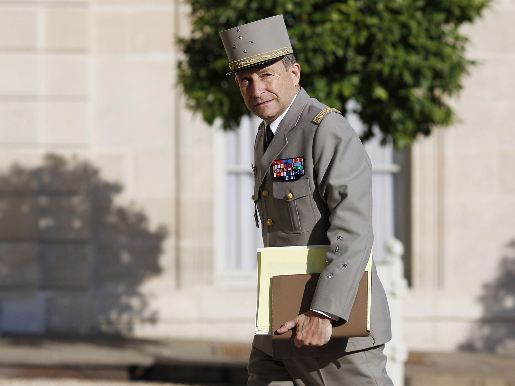 General Pierre de Villiers also called for upgrading France's nuclear arsenals