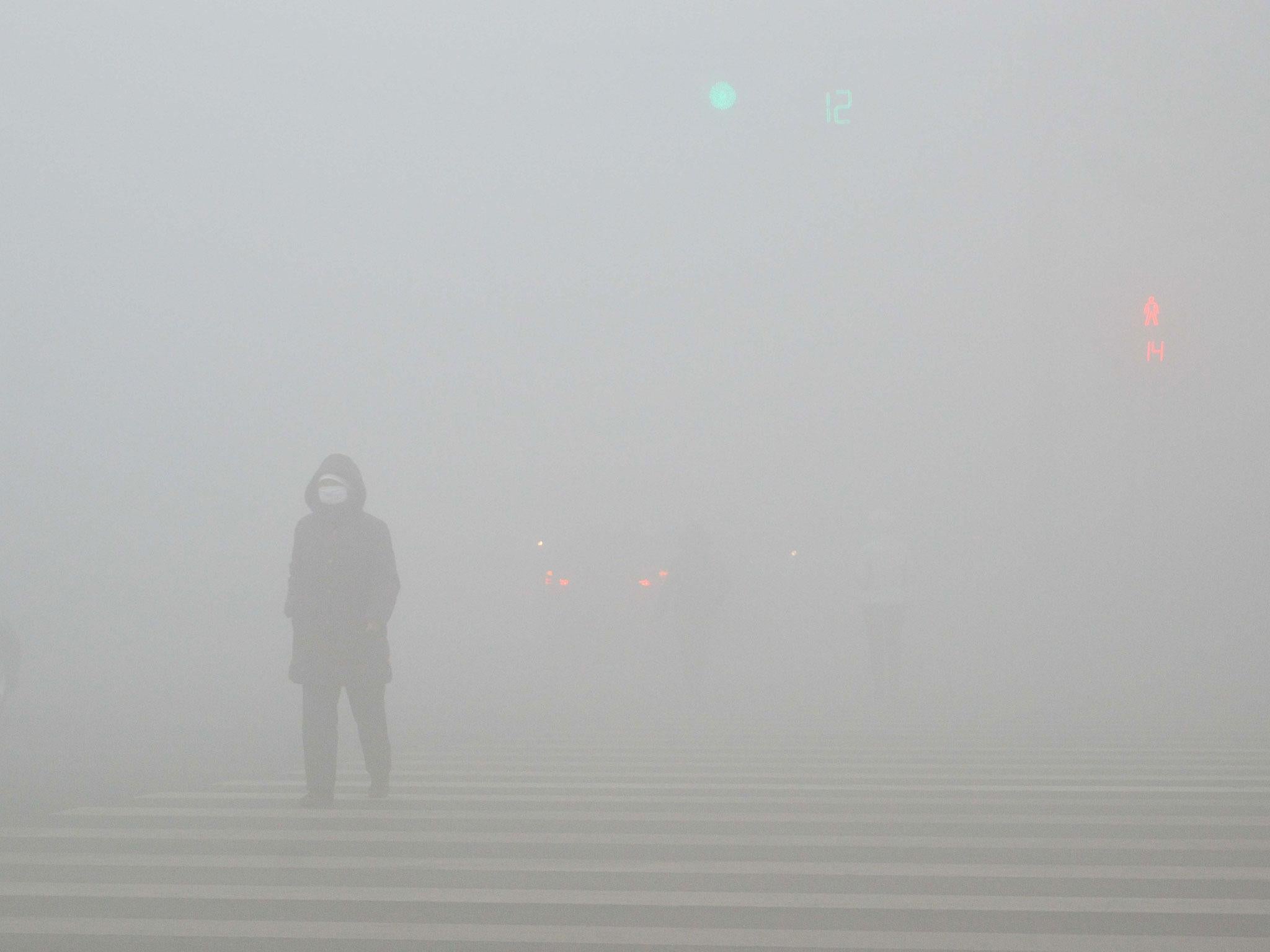 A dense cloud of smog covered large parts of China for several days in December