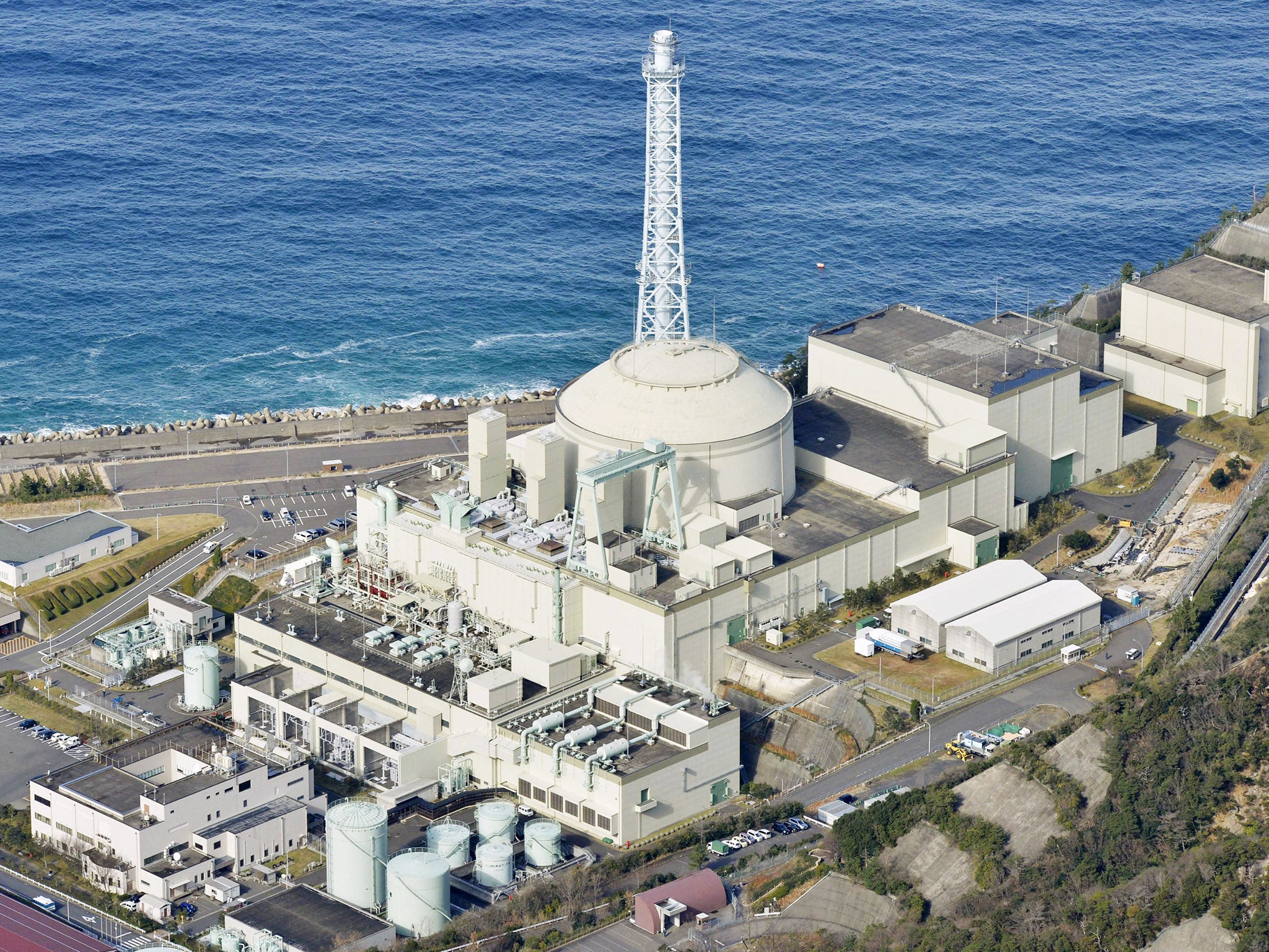 The fast-breeder reactor Monju in Tsuruga, Fukui prefecture, Japan