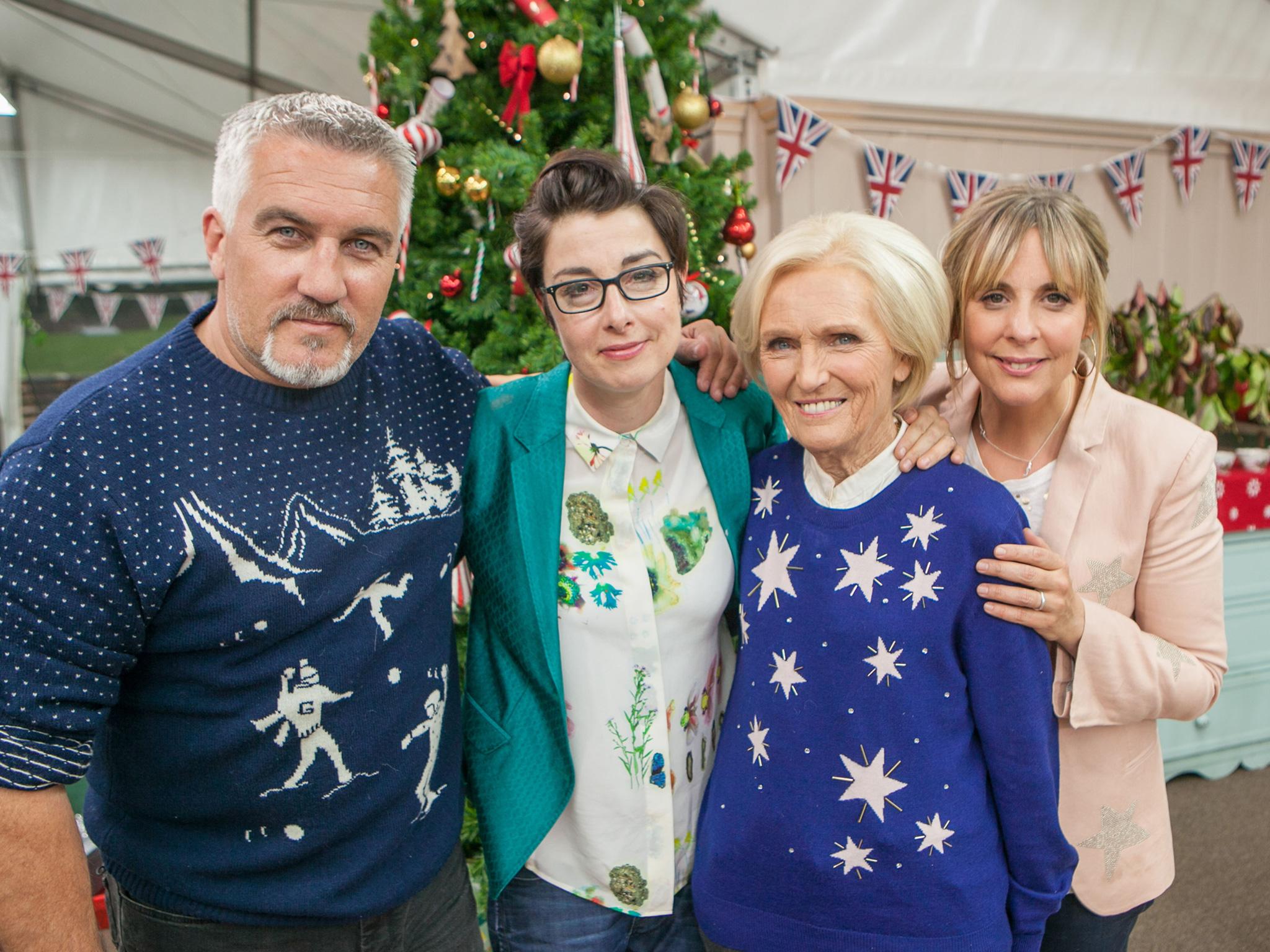 The Awesome Foursome: Paul Hollywood, Sue Perkins, Mary Berry and Mel Giedroyc