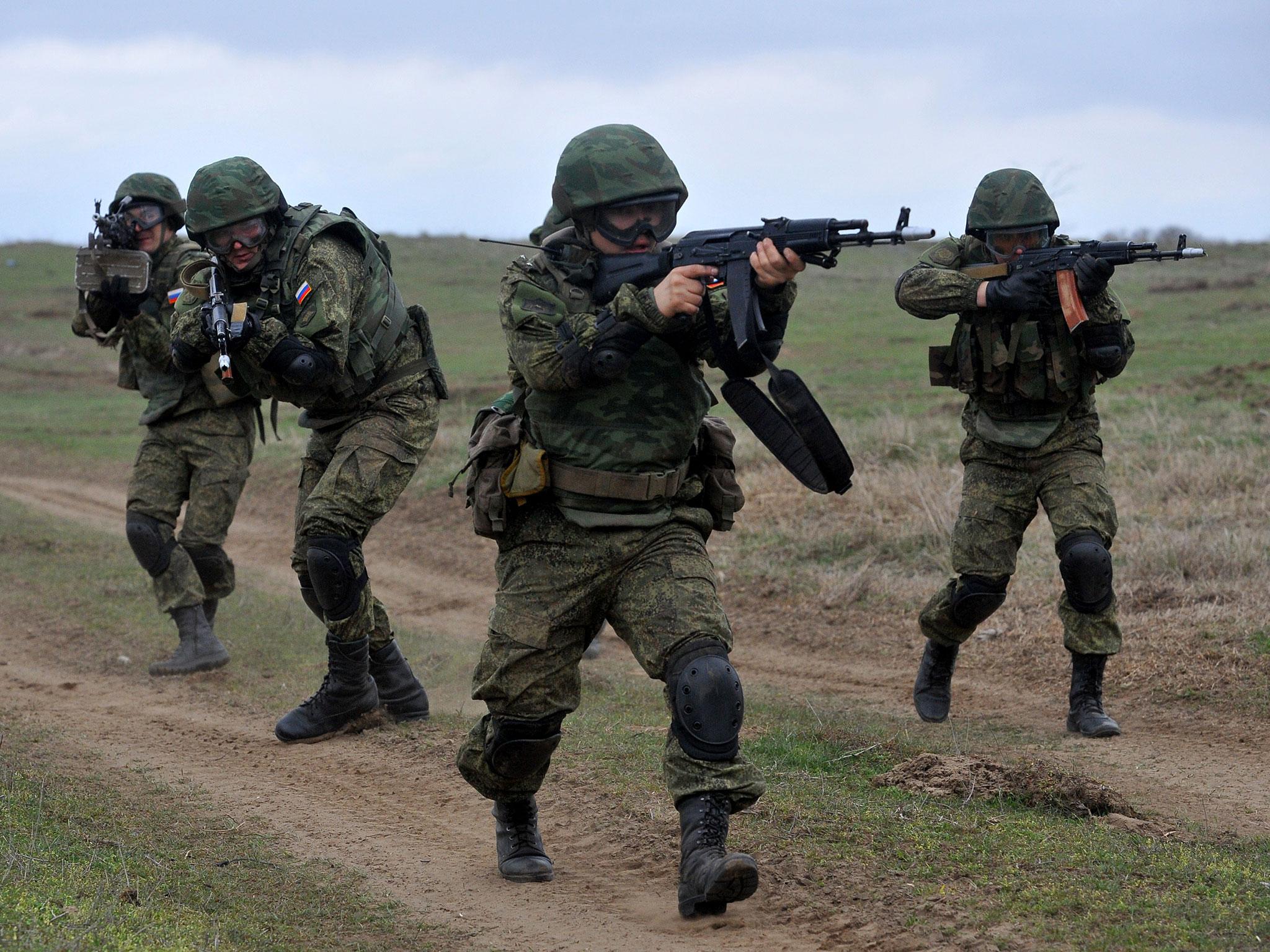 Russia Reveals Plans For Major Military Expansion In 2017 The Independent   Russian Troops 