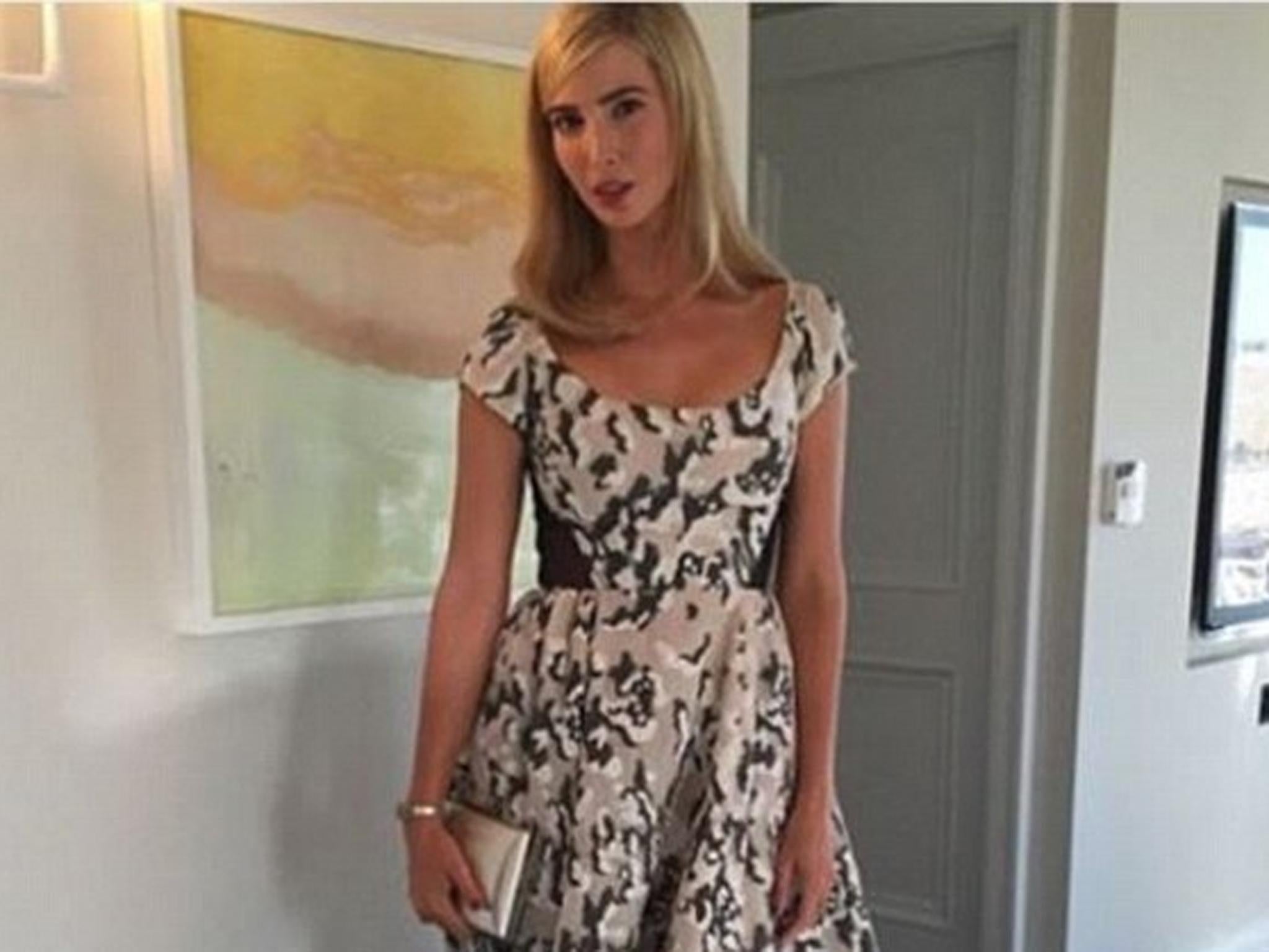 Ivanka Trump frequently posts pictures of her art collection on social media sites