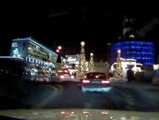 Dashcam footage shows lorry speed into Berlin Christmas market
