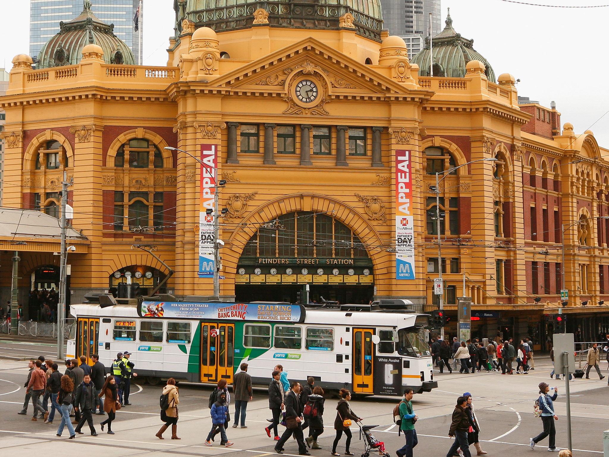 Flinders Street Railway Station was among the list of Christmas Day bombing targets