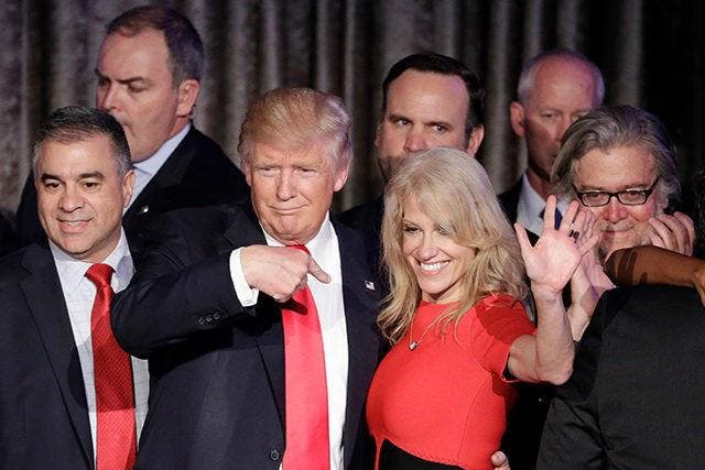 Donald Trump has appointed Kellyanne Conway to be counselor to the president