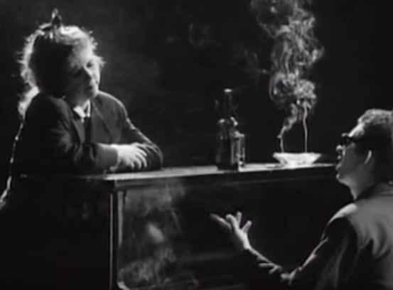 Kirsty MacColl with Shane MacGowan in the video for ‘Fairytale of New York’