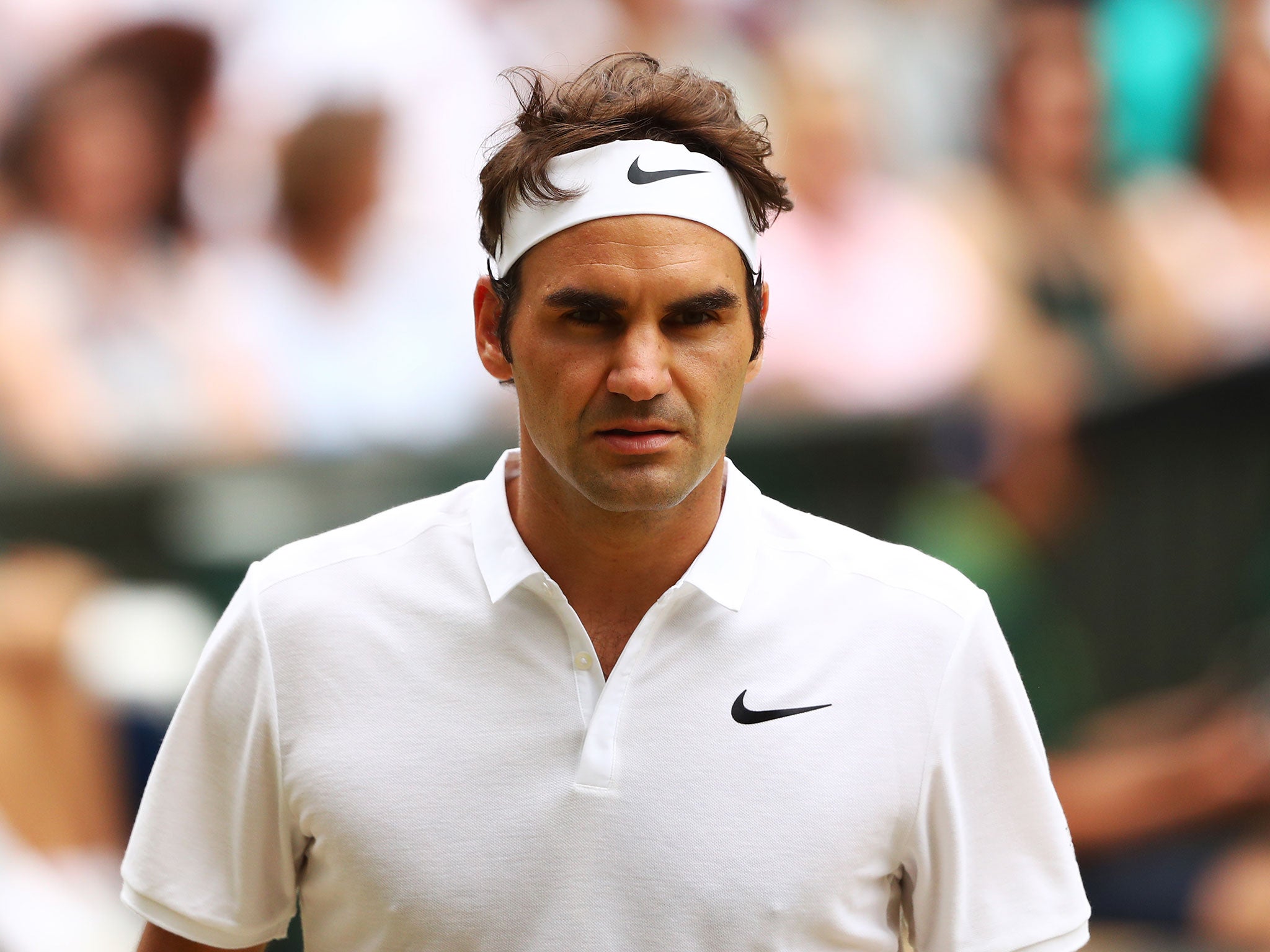 Roger Federer returns to tennis after five months out with a knee injury