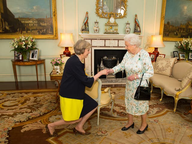 The Queen formally invites Theresa May to become Prime Minister in July
