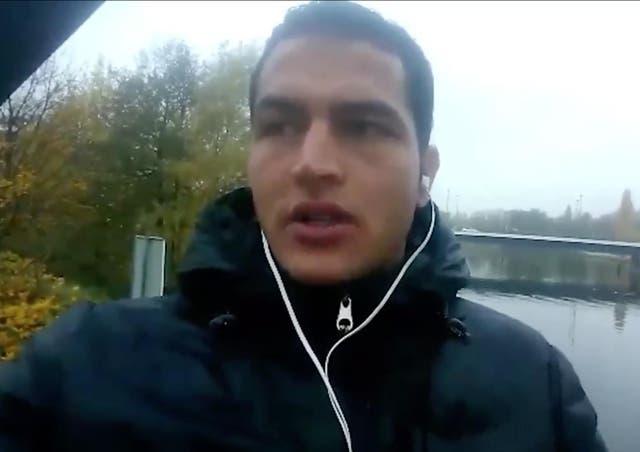 Berlin attack suspect Anis Amri appears in a video released by Isis following his death