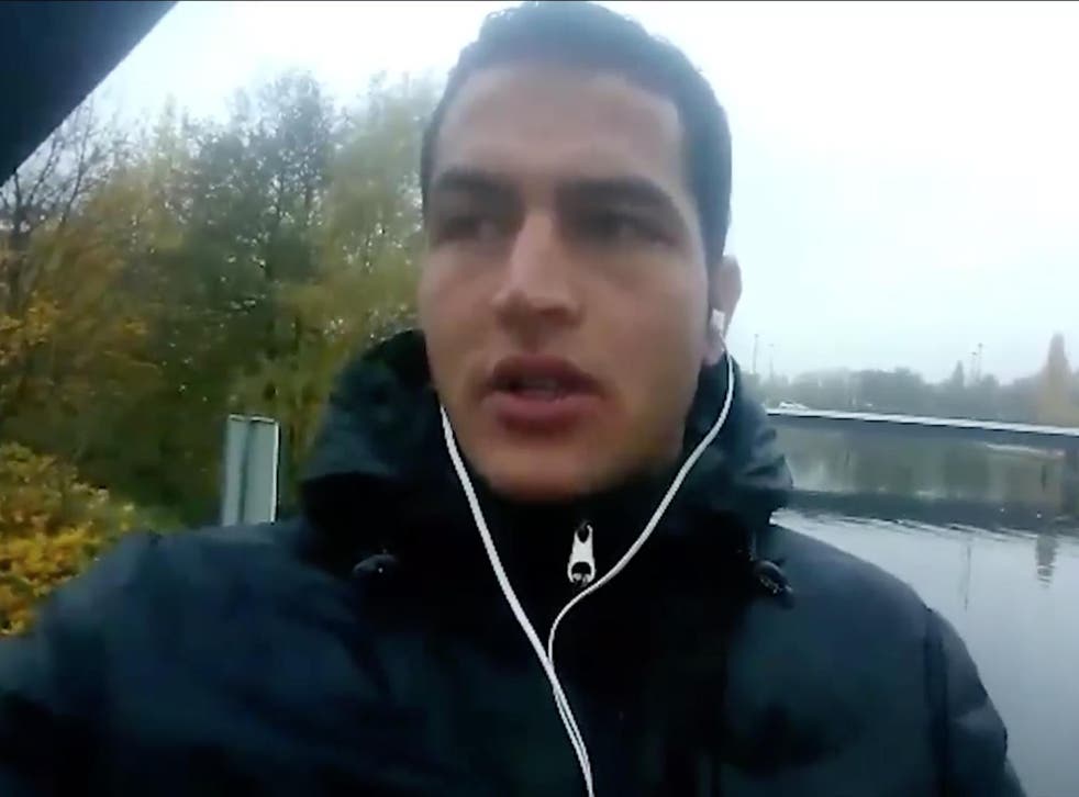 Berlin attack suspect Anis Amri appears in a video released by Isis following his death