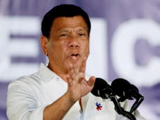 Duterte backtracks on claim he threw a man from a helicopter