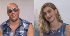 Vin Diesel repeatedly interrupts interview with YouTuber to flirt