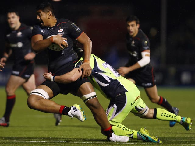 Will Skelton makes his first start for Saracens after making his debut last week