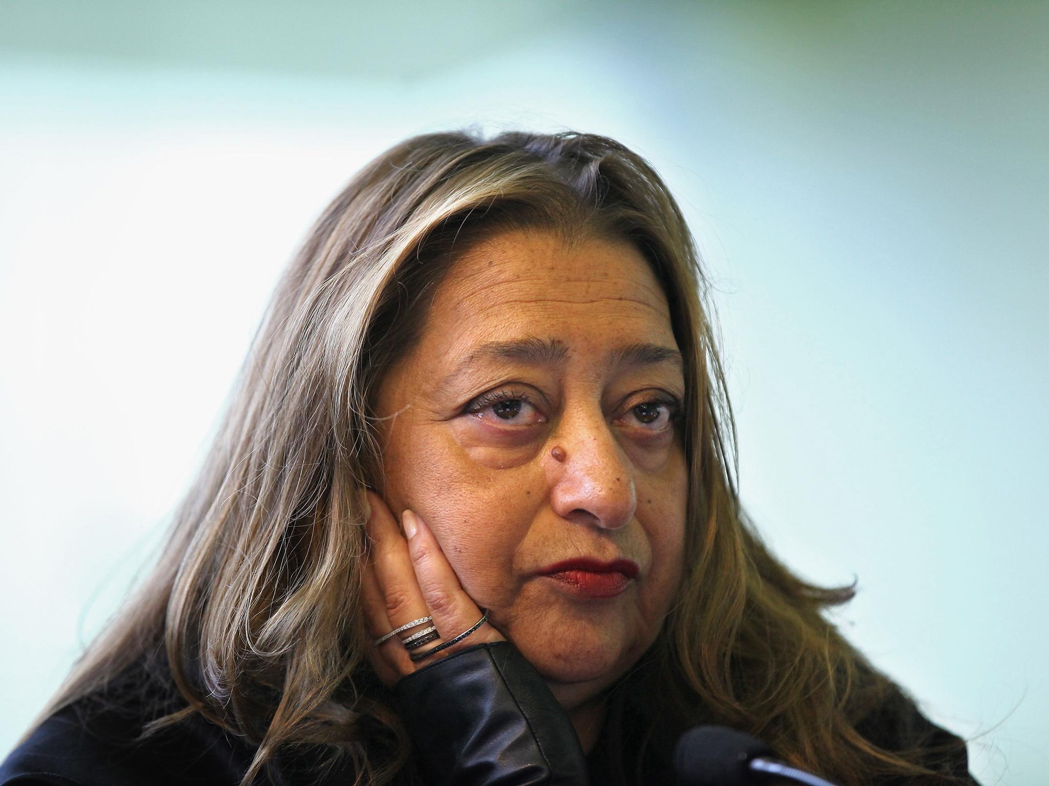 Dame Zaha Hadid is best known for designs such as the London Olympic Aquatic Centre and the Guanzhou Opera House