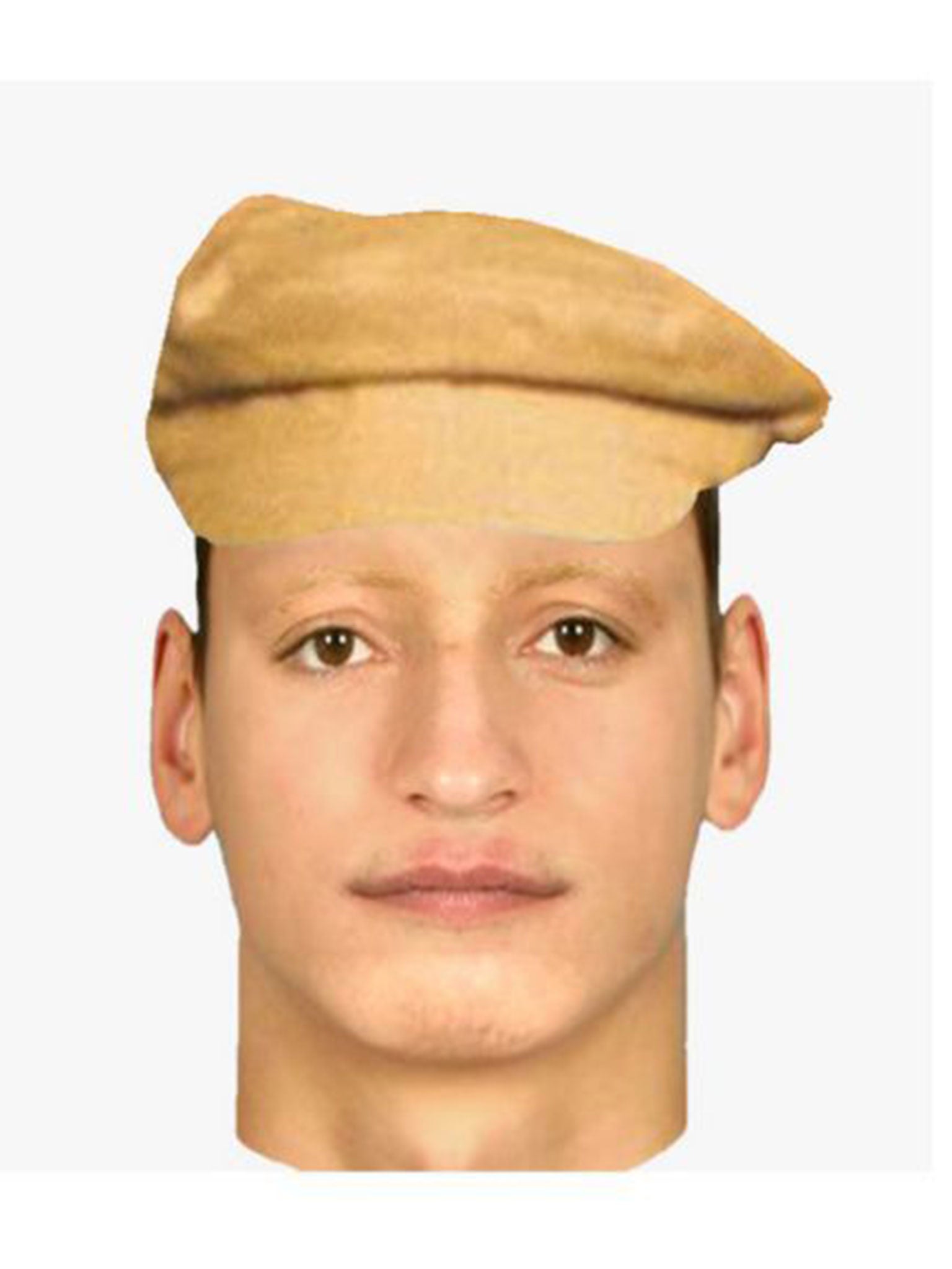 Police released this identikit image of Kvitova's attacker