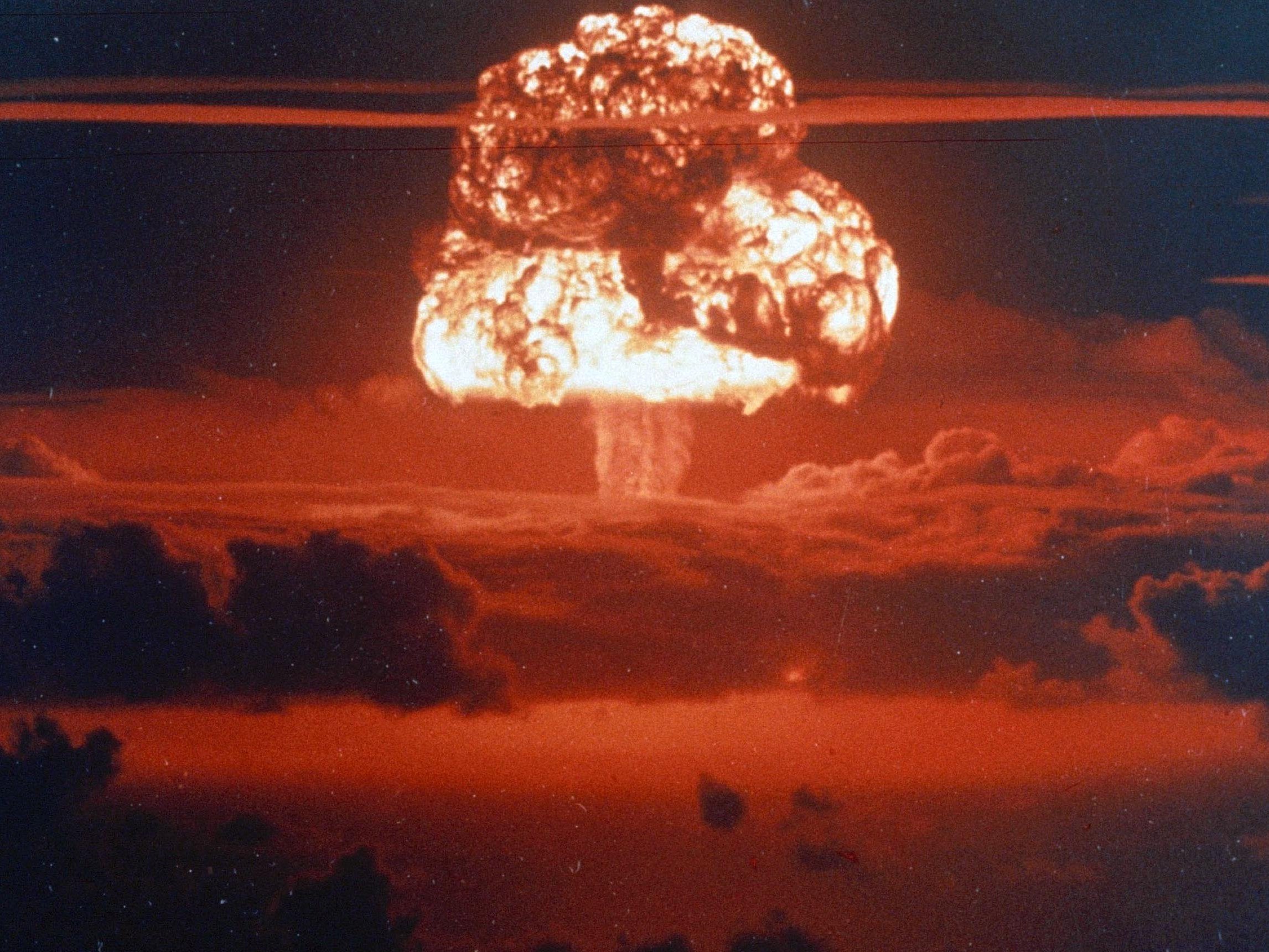 More than 2,000 nuclear tests have been carried out across the world