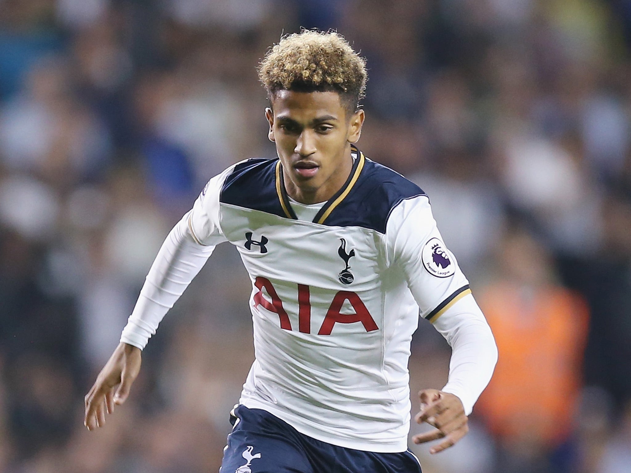 Marcus Edwards made his Tottenham first-team debut in September