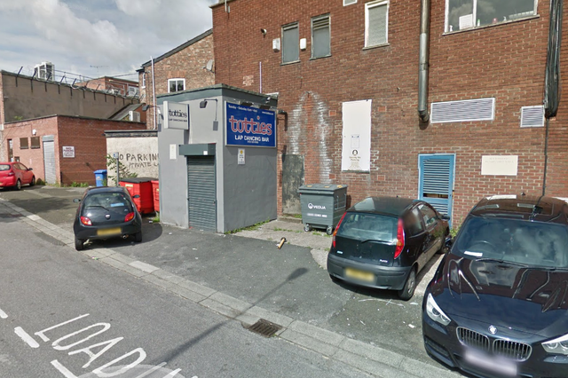 The fight reportedly spilled out of Totties lapdancing bar on the Causeway in Altrincham