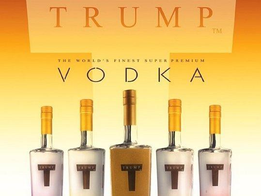 Trump Vodka, discontinued in the USA in 2011, is still sold under license in Israel
