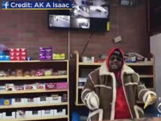 Armed robber demands shop owner stream his crime live on Facebook