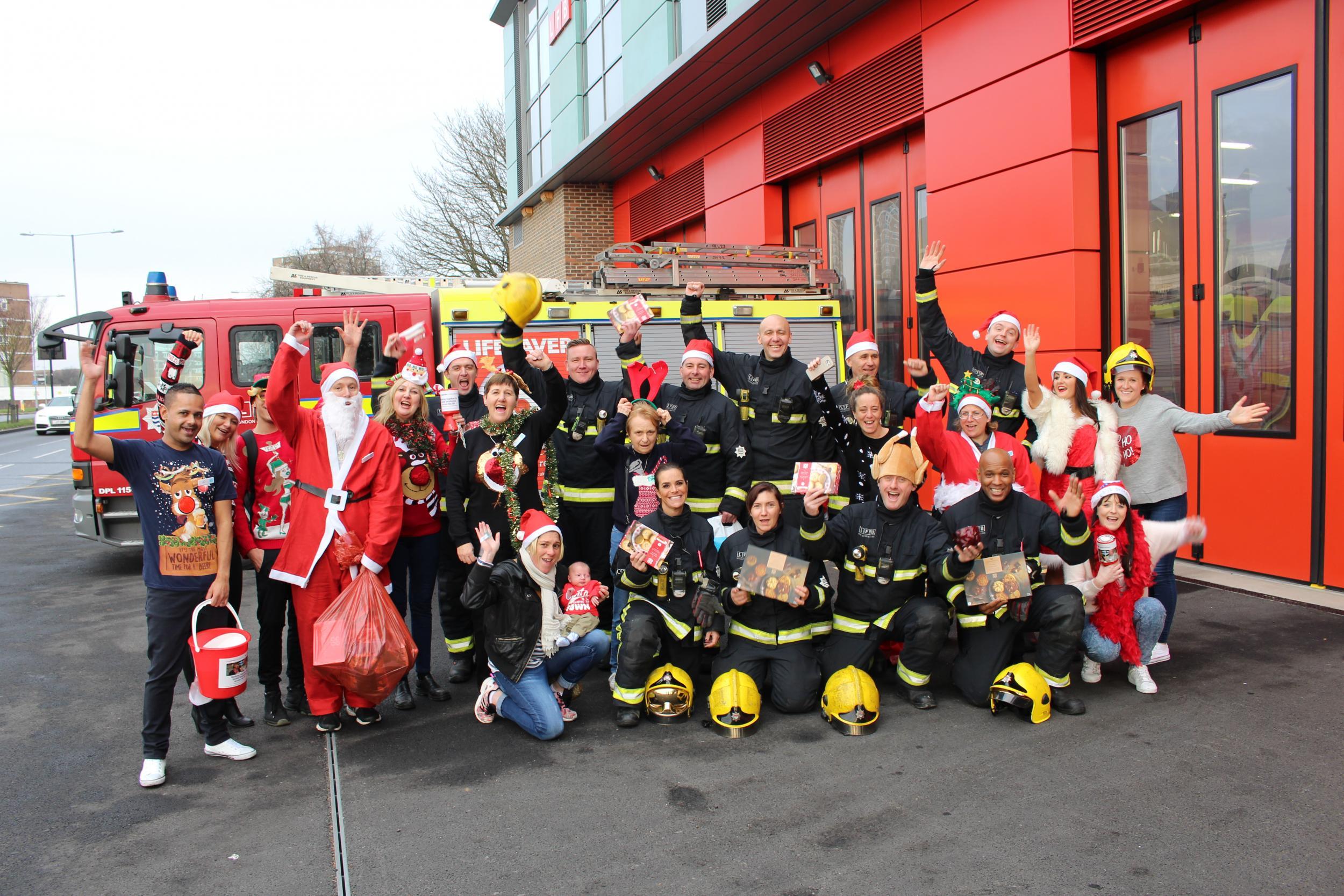 This Christmas, the London Fire Service and Co-op are joining forces to cook Christmas dinner for the local community