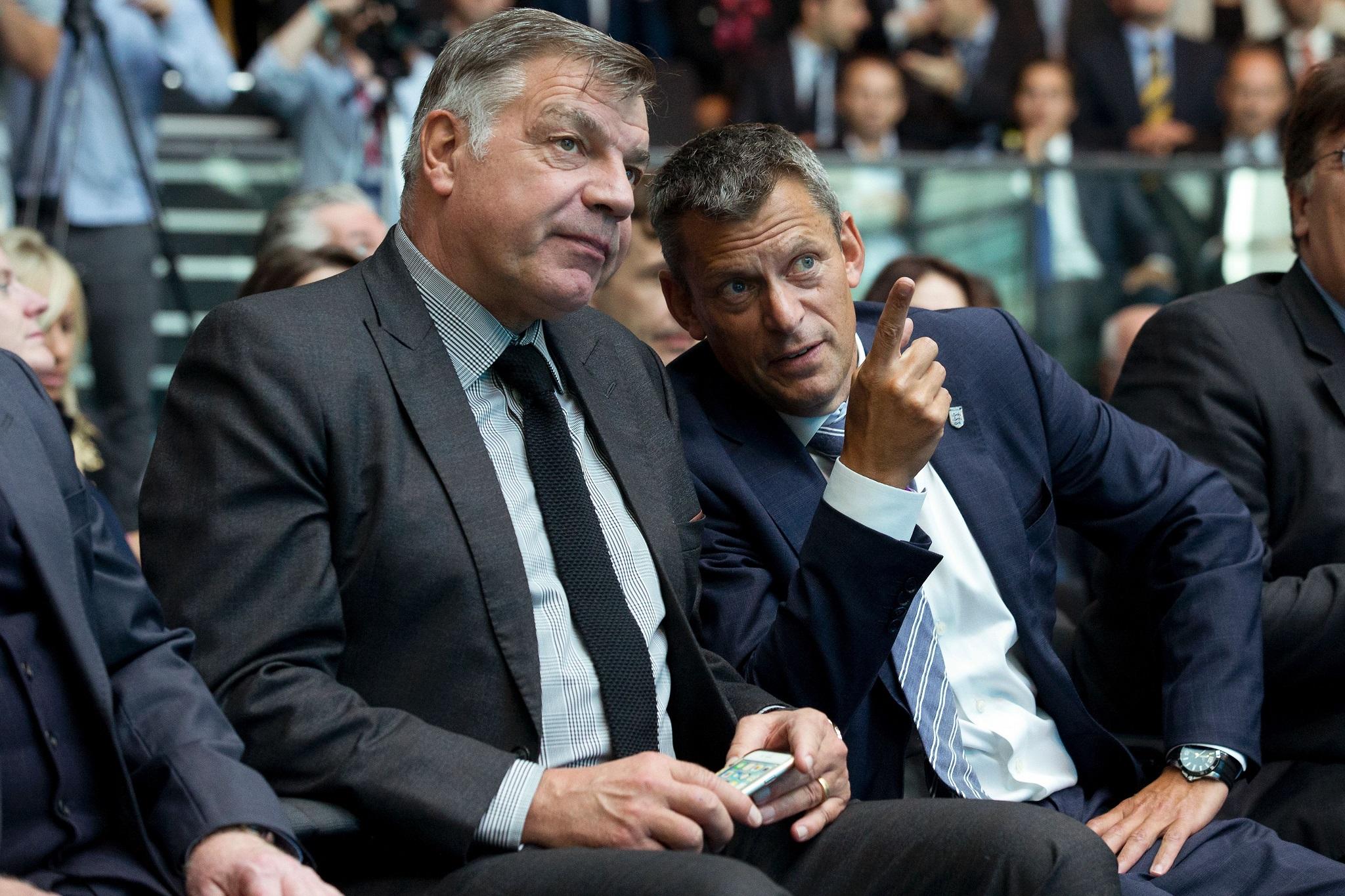 Sam Allardyce insists no one can take away the fact that he became the England manager