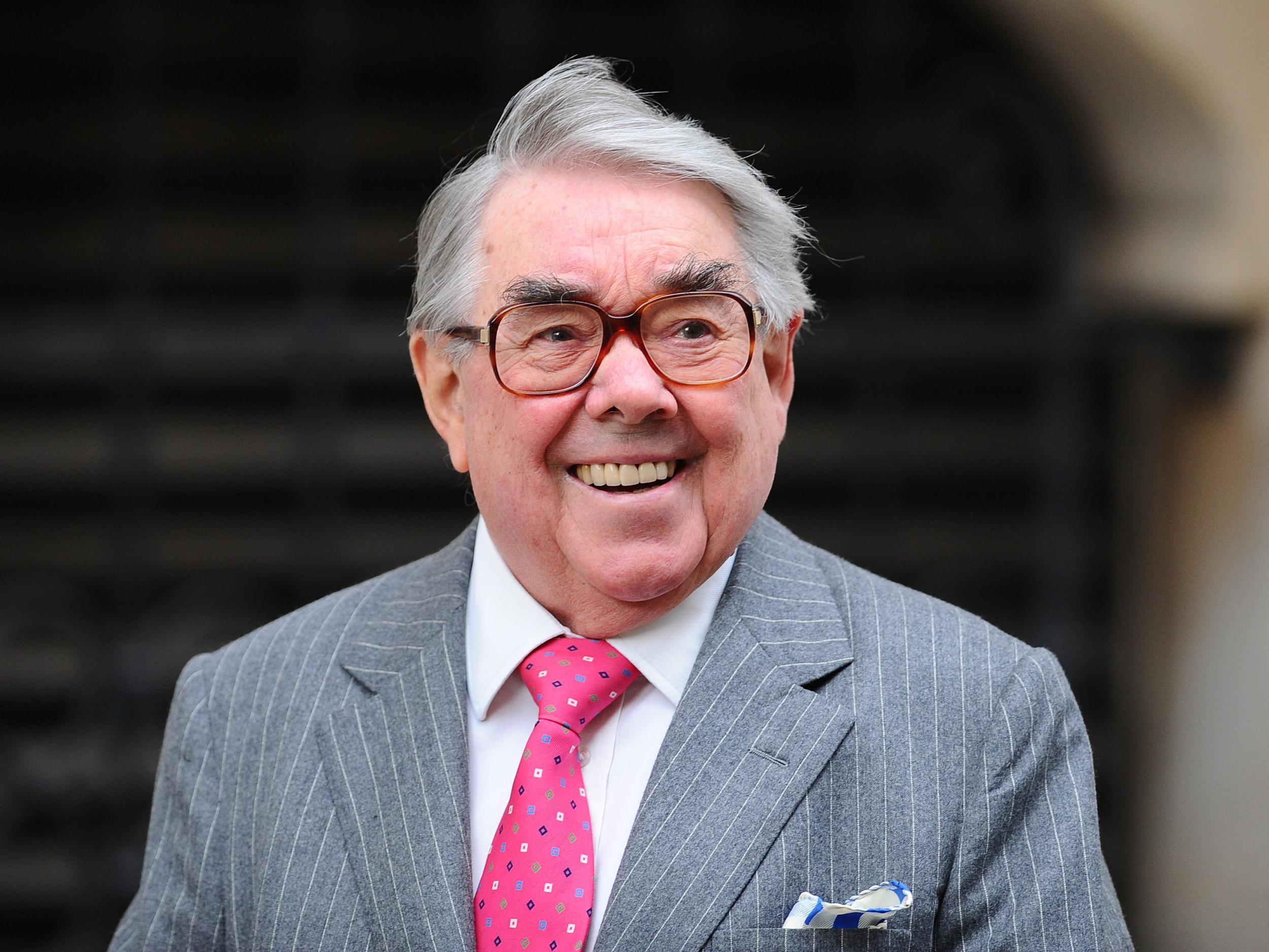 Ronnie Corbett attends a reception for the Best of Britain's Creative Industries at The Foreign Office on June 30, 2014