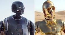 C-3PO to Rogue One's K-2SO: 'F*ck you'