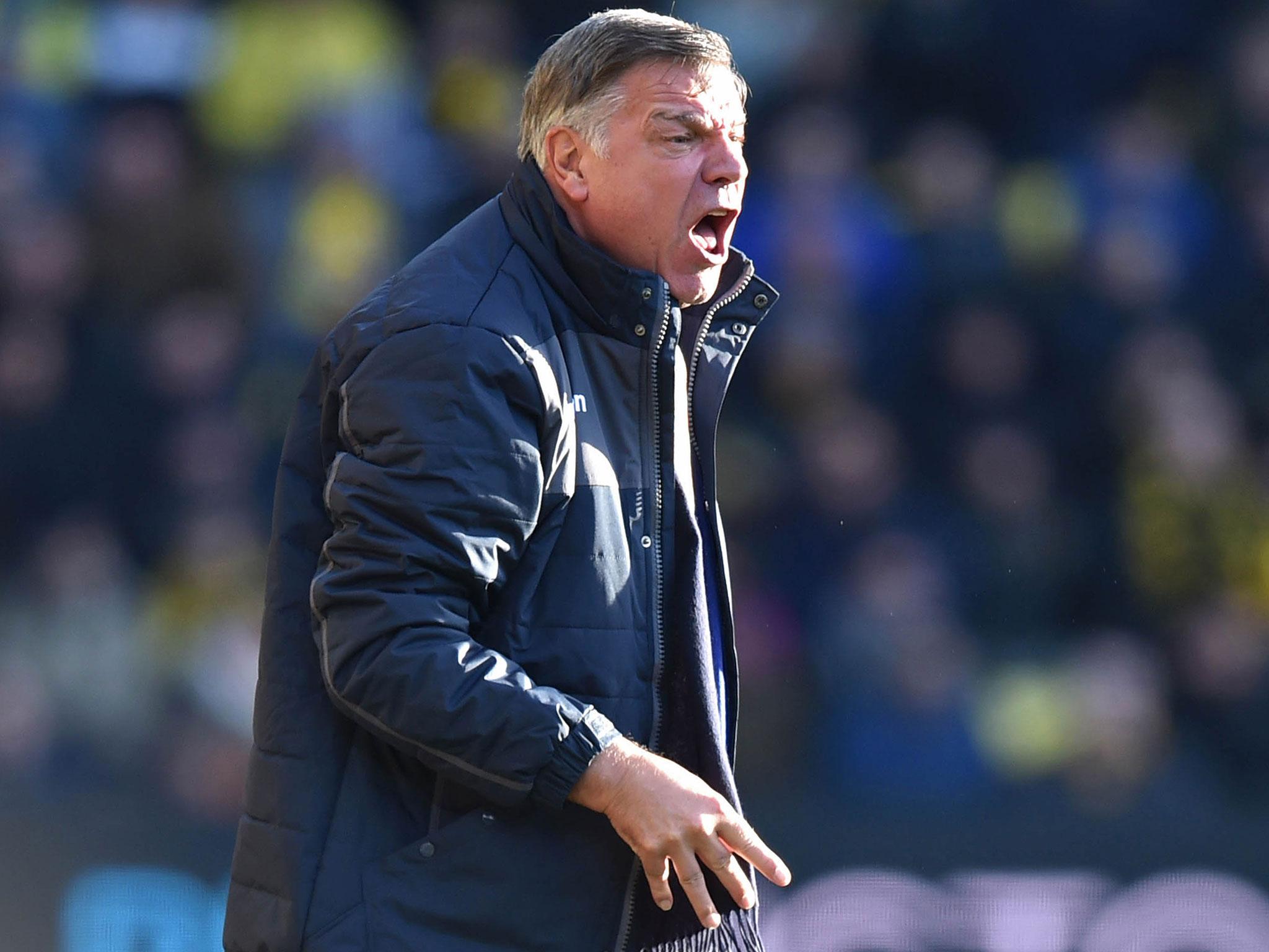 Sam Allardyce felt it was two points dropped in his first match as Crystal Palace manager