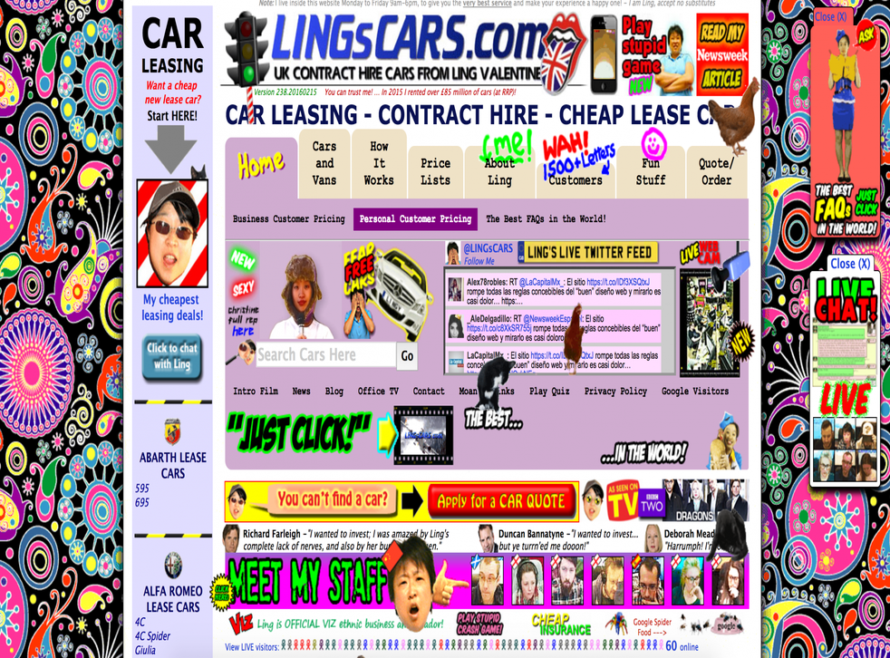 Ling S Cars Has One Of The Best Websites On The Internet The Independent The Independent