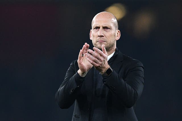 Stam's side sit in third, five points off second-place Brighton