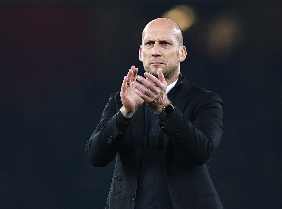 Stam's side sit in third, five points off second-place Brighton