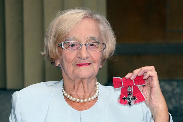 Liz Smith was awarded an MBE for services to drama in 2009