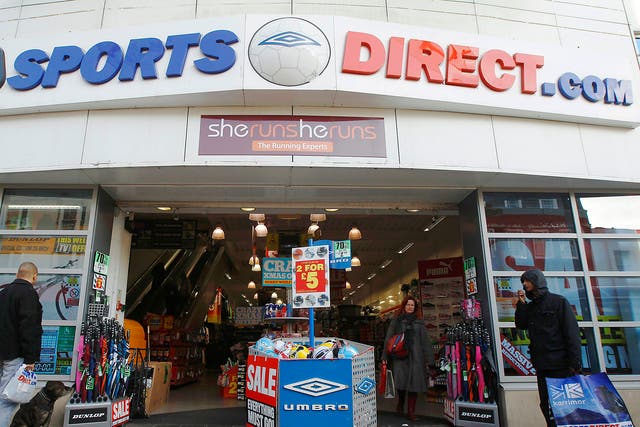 Sports Direct: The controversy over its use of zero hours contracts may have slowed their growth