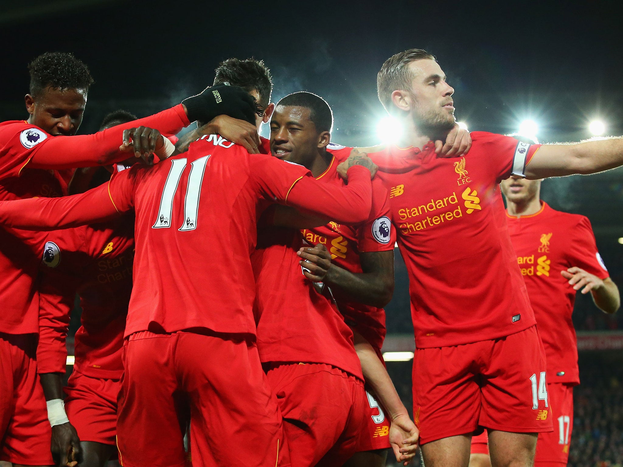 Liverpool move back into second place following victory at Anfield