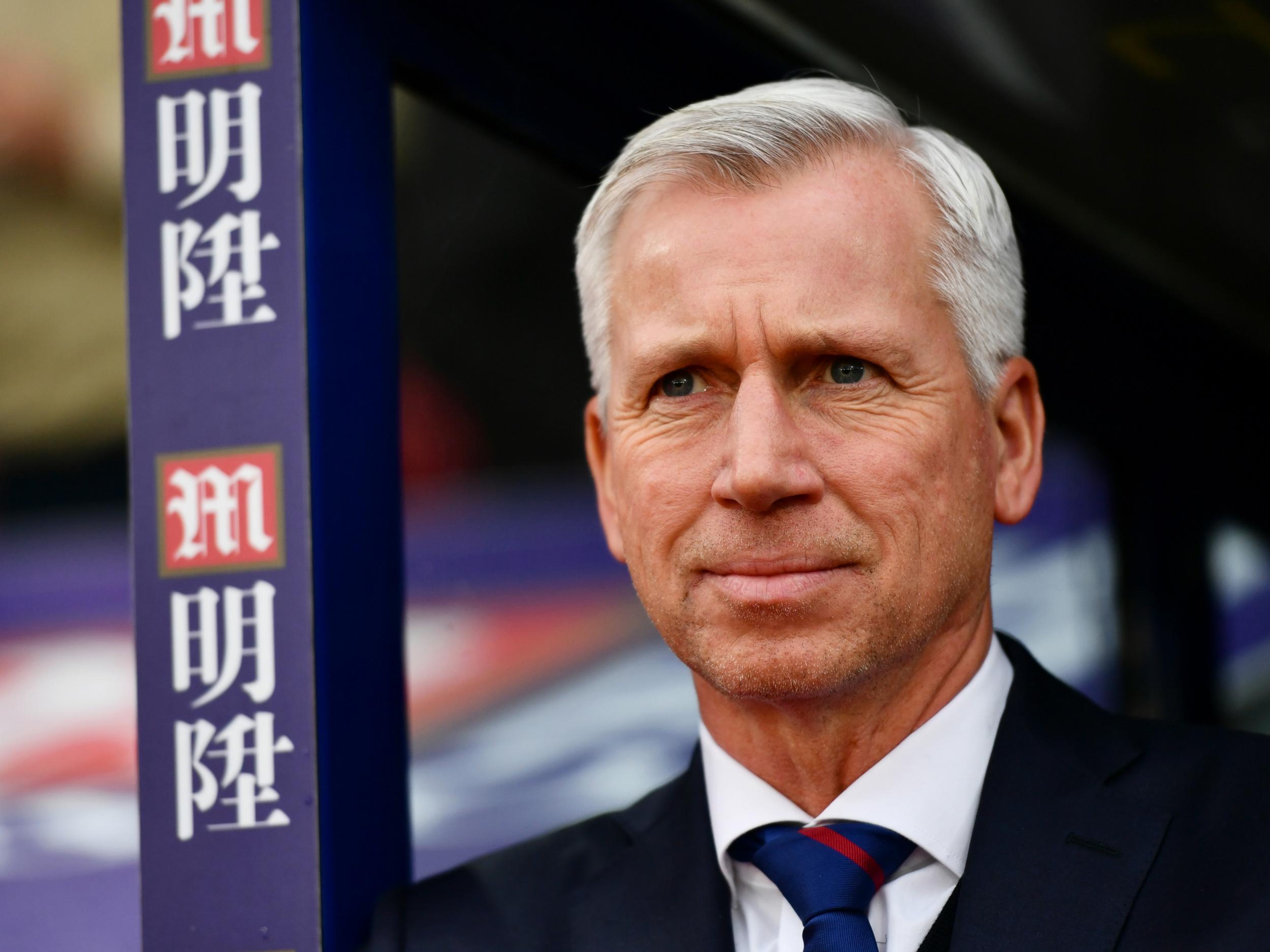 Pardew was sacked by Palace last December