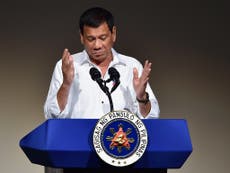 Rodrigo Duterte claims he once threw a kidnapper out of a helicopter