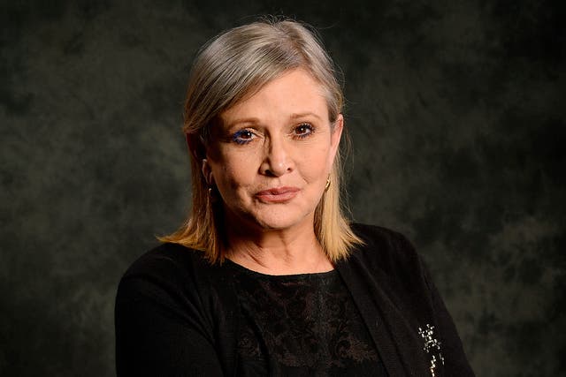 Carrie Fisher died in hospital following a heart attack on a plane