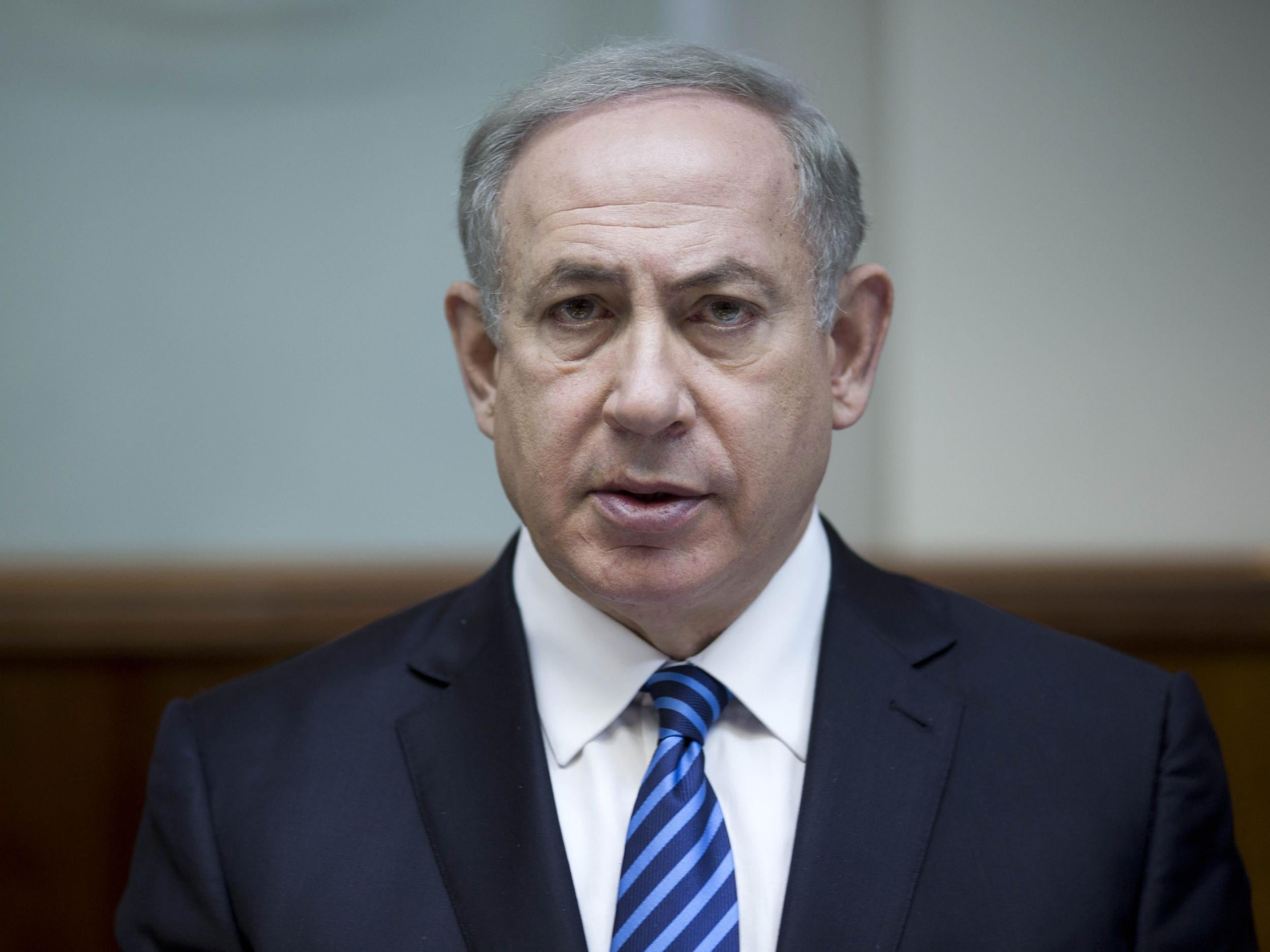Israel's prime minister visited the scene of the attack with defence minster Yoav Gallant