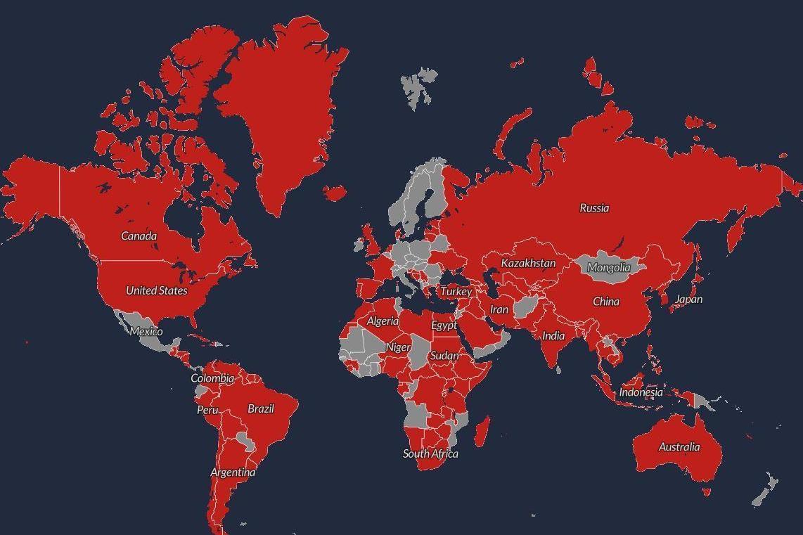 All The Disputed Territories In The World In One Map Indy100 Indy100 5841