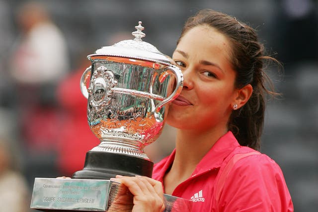 Ivanovic is the only Serbian woman to win a singles Grand Slam