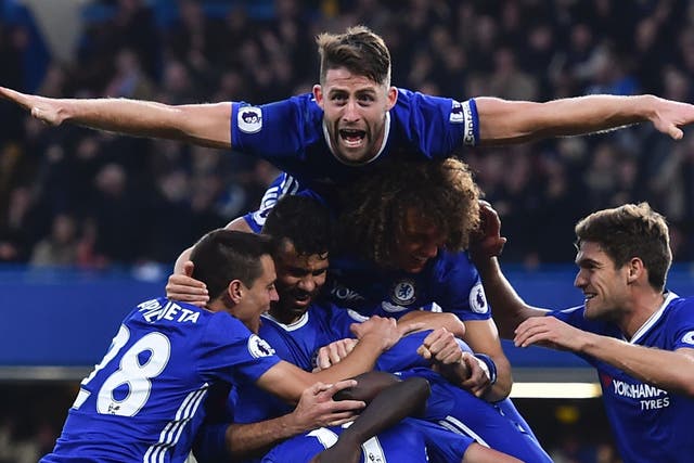 Chelsea are on course for a fifth Premier League title