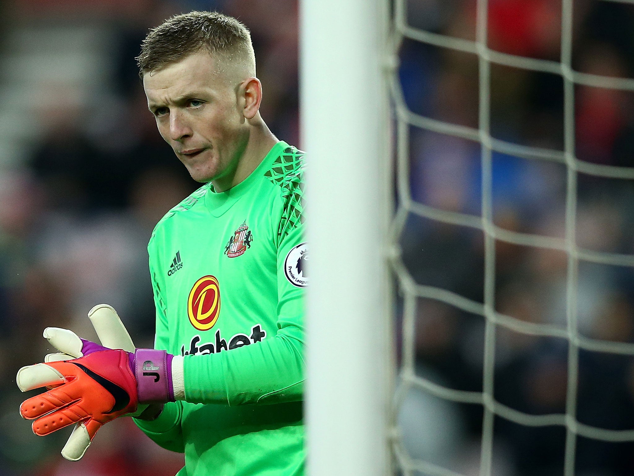 The loss of Jordan Pickford will come as a significant blow to Sunderland's relegation fight