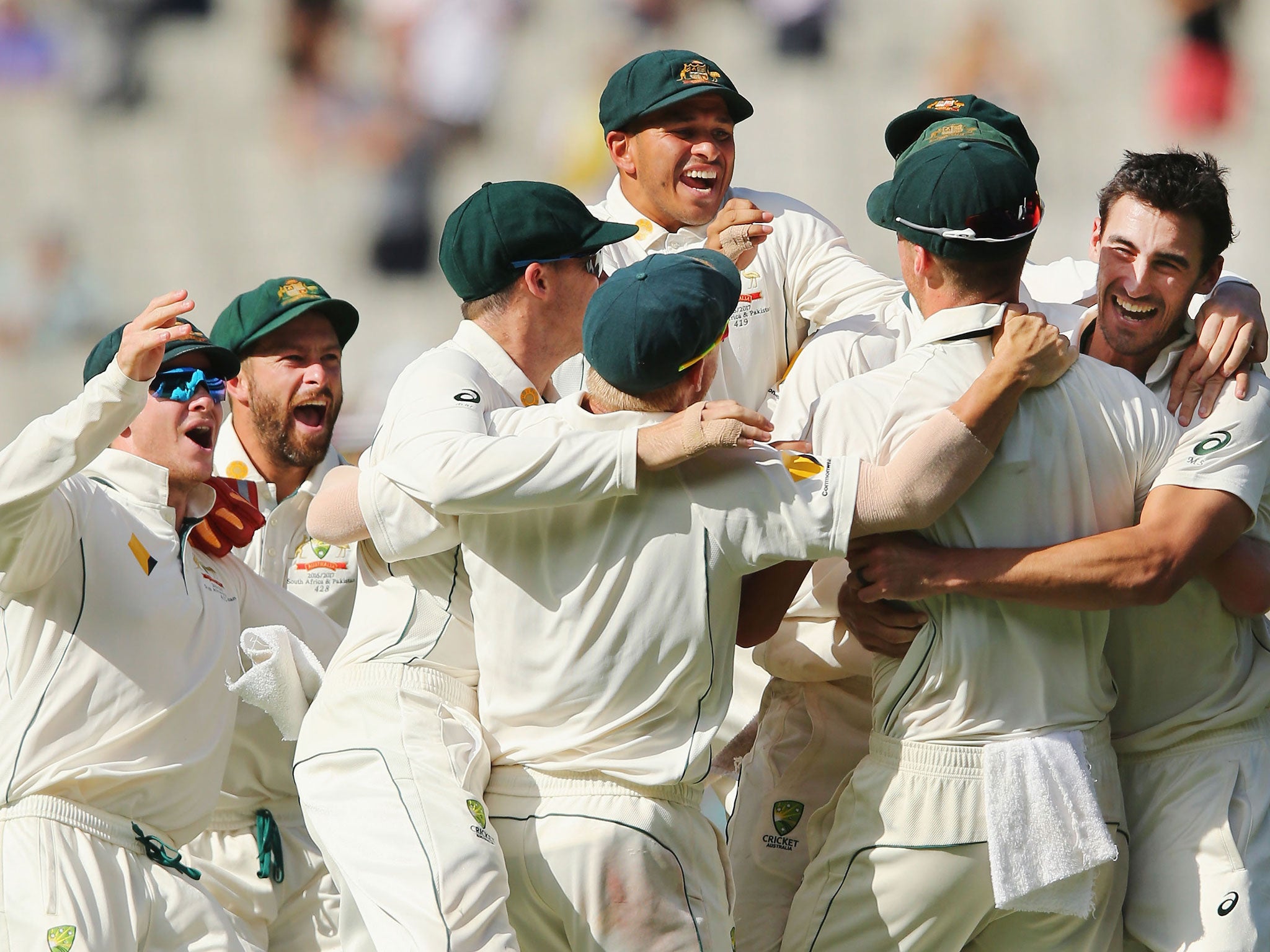 Australia started the final day still batting their first innings but clinched victory by an innings and 18 runs