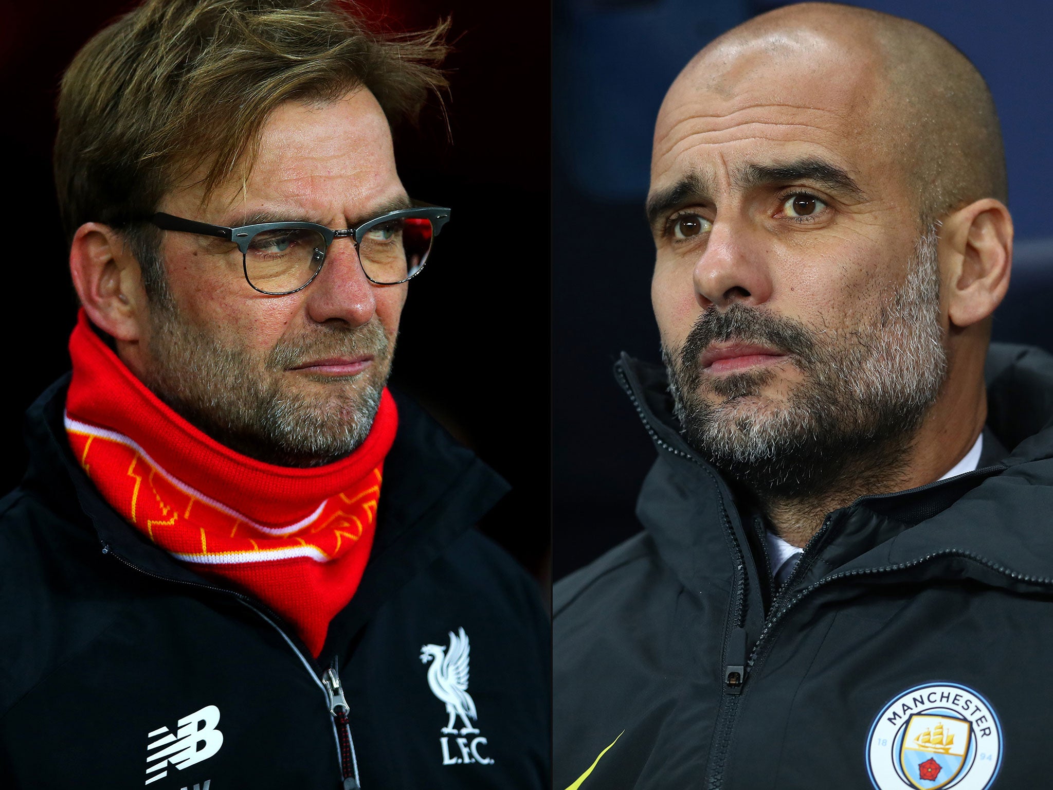 Jurgen Klopp and Pep Guardiola meet once again for the first time since the German left Borussia Dortmund