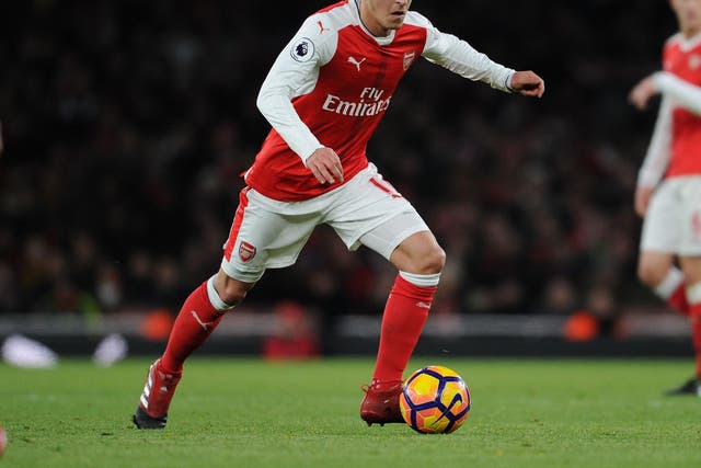 Mesut Ozil is under pressure to deliver for Arsenal against Crystal Palace