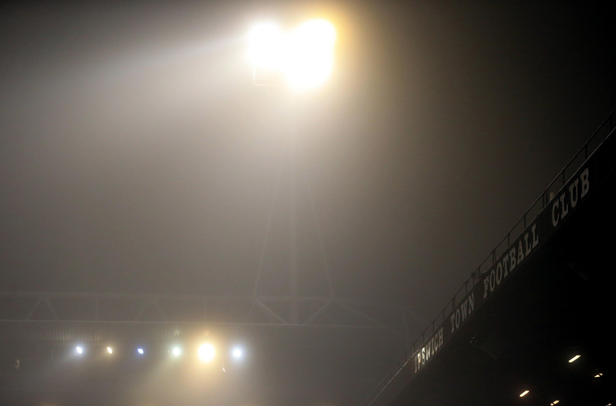 Fog led to two Championship matches being postponed in Brighton and Reading
