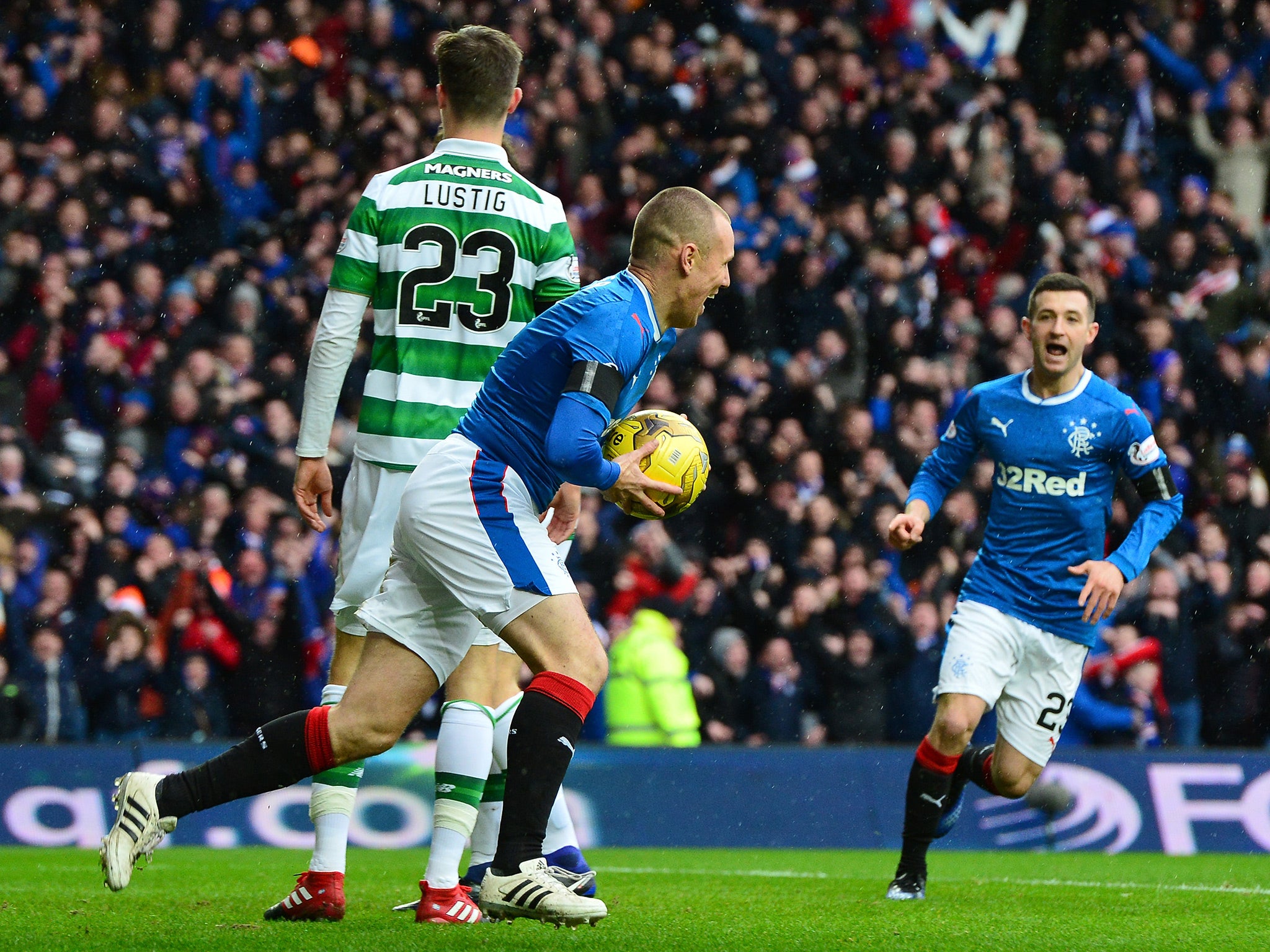 Miller slid in to convert Tavernier's cross and open the scoring