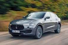 On road in Maserati’s first-ever SUV
